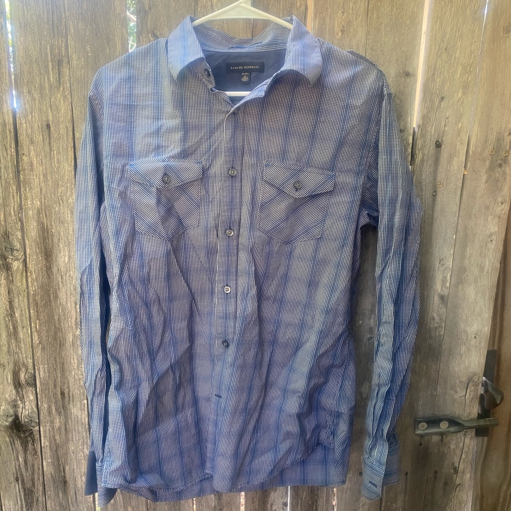 Banana republic button down shirt size medium